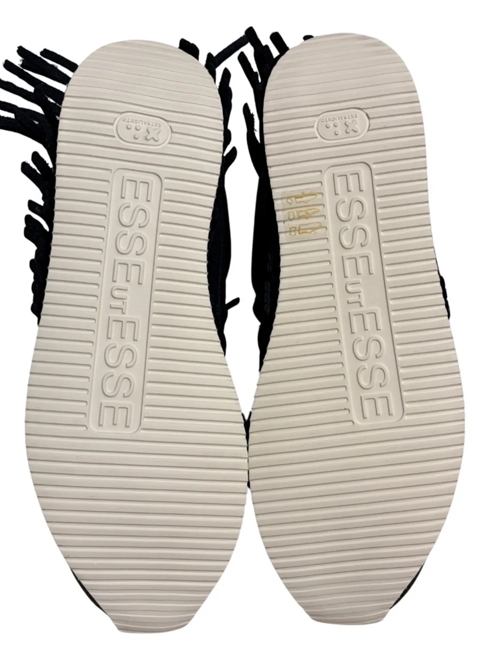ESSEutESSE new Fringe Snakeskin Sneakers + Box - Picture 10 of 16